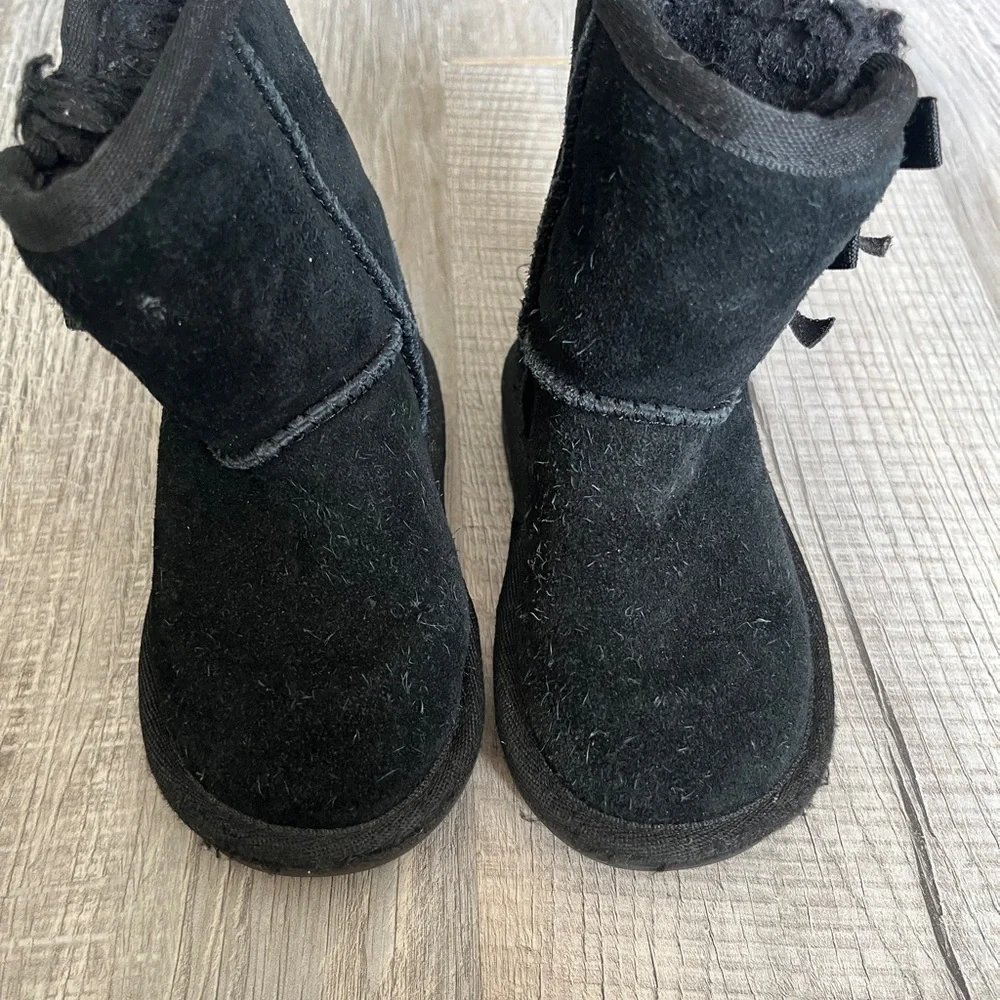 Koolaburra Black Suede Boots toddler